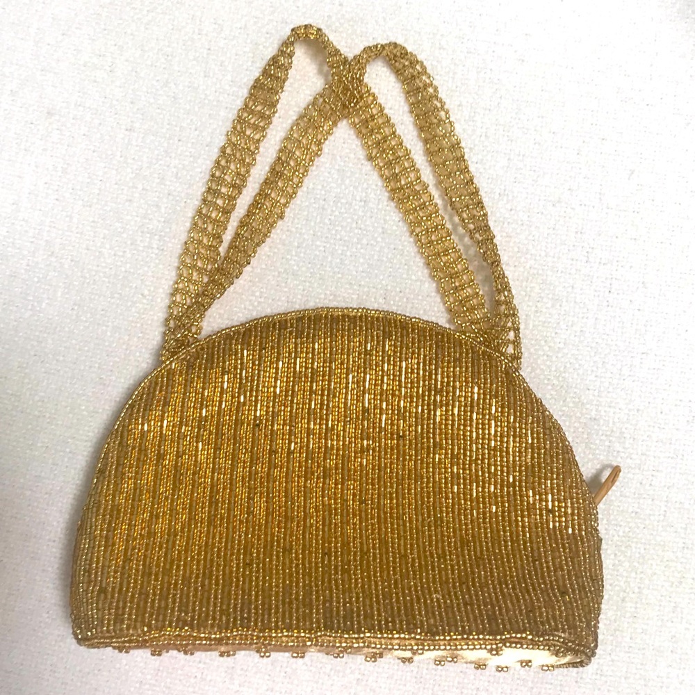 Beaded evening bag -vintage